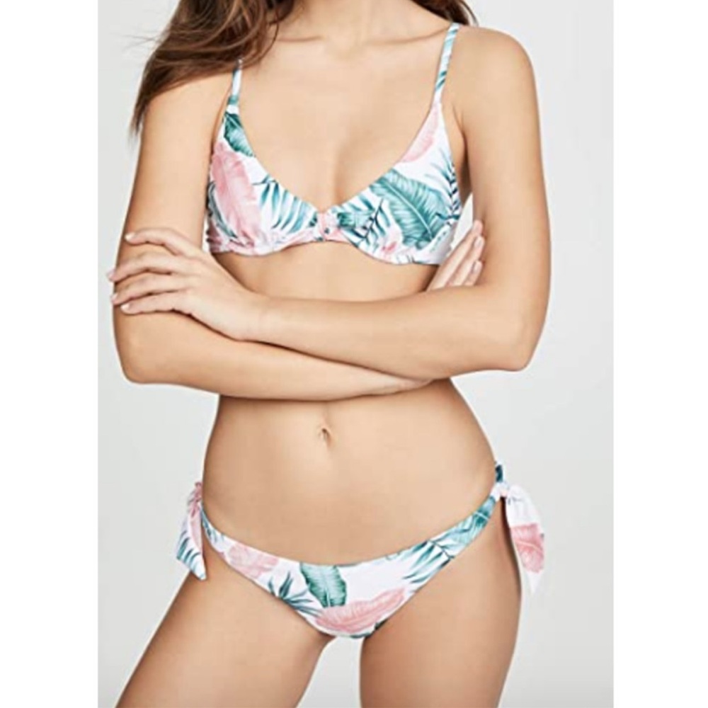 Mink Pink Anuja Palm Bikini